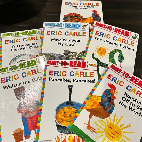 Eric Carle Ready-to-Read Book Set of 6 books - Picture 1 of 8